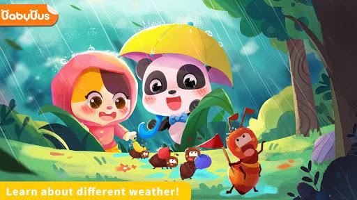 Baby Panda's Weather Station - Gameplay image of android game