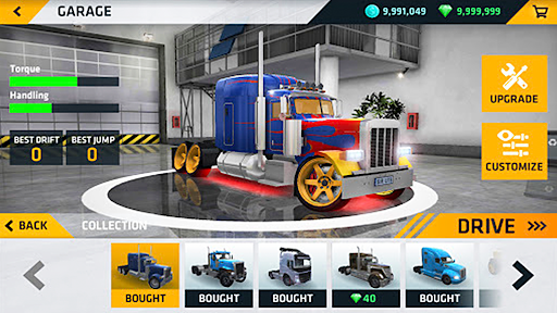 Stunt Truck Racing Simulator - عکس بازی موبایلی اندروید