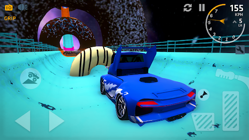 Stunt Truck Racing Simulator - Gameplay image of android game