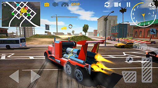 Stunt Truck Racing Simulator - عکس بازی موبایلی اندروید