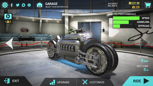 Ultimate Motorcycle Simulator - Gameplay image of android game