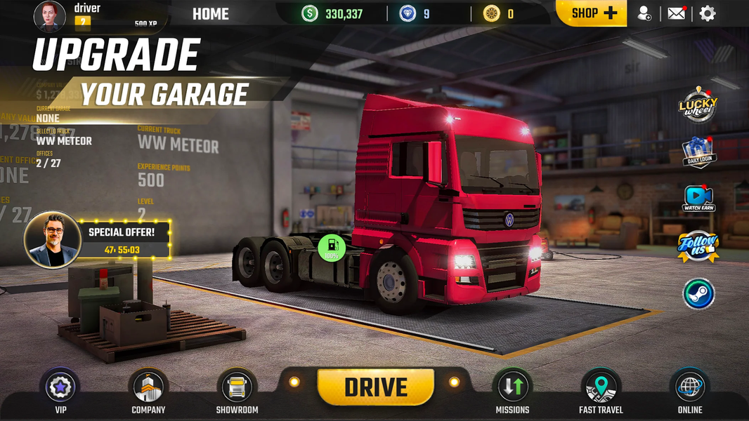 Truck Simulator World - عکس بازی موبایلی اندروید