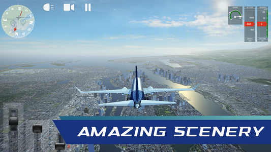 Take off Airplane Pilot Race Flight Simulator::Appstore for  Android