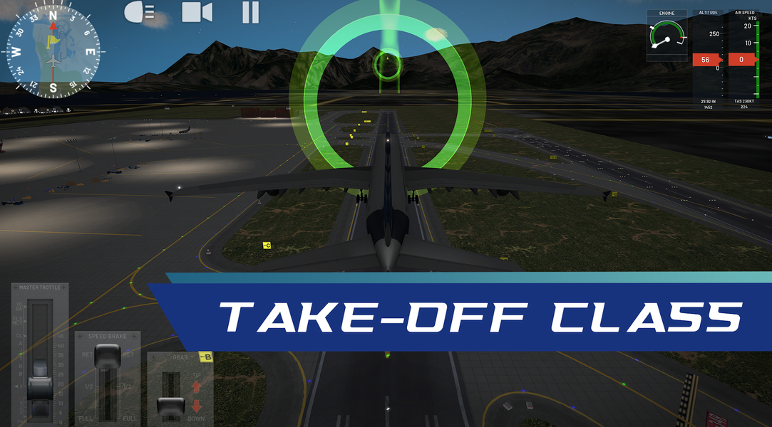 Flight Simulator: Plane Game - عکس بازی موبایلی اندروید