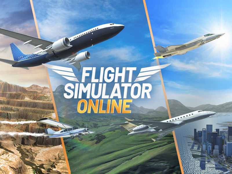 Flight Simulator: Plane Game - عکس بازی موبایلی اندروید