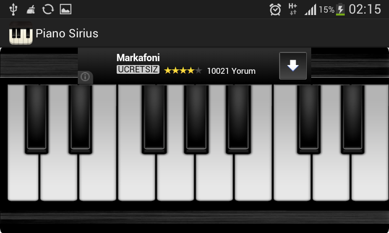 Piano ORJ - Image screenshot of android app