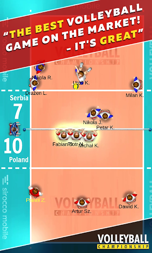 Volleyball Championship - Gameplay image of android game