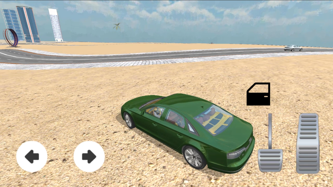 Arabian Sahara Drift Zero - Gameplay image of android game