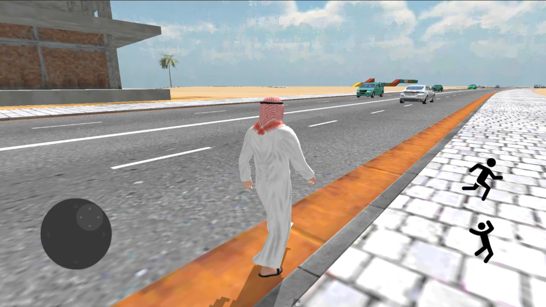 Arabian Sahara Drift Zero - Gameplay image of android game
