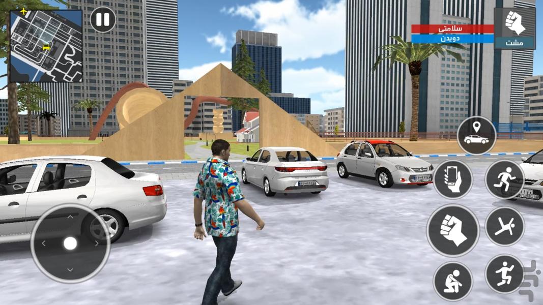 ماشین بازی کوییک تارا رانا - Gameplay image of android game