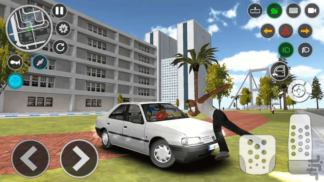 ماشین بازی ایرانی ۲۰۲۳ : گشت آزاد - عکس بازی موبایلی اندروید