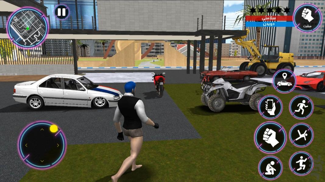 ماشین بازی ایرانی ۲۰۲۴ - عکس بازی موبایلی اندروید