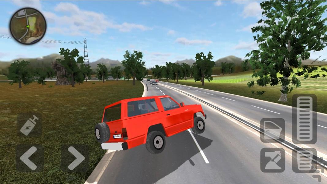 ماشین بازی ایرانی 3 : سرقت در شهر - Gameplay image of android game