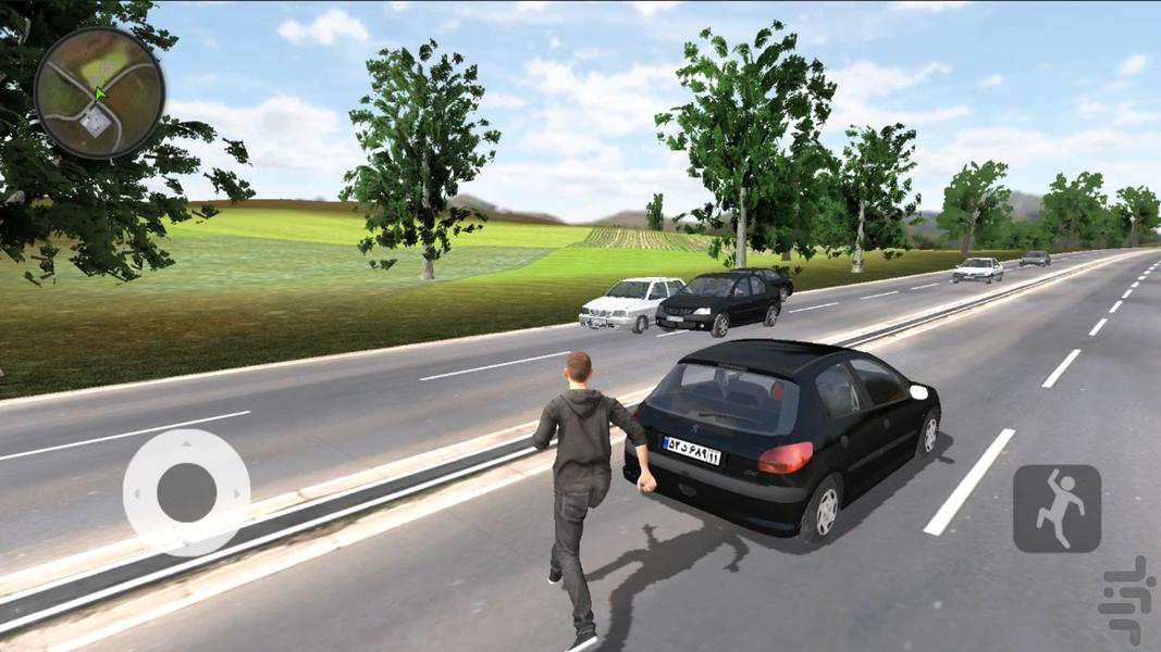 ماشین بازی ایرانی 3 : سرقت در شهر - Gameplay image of android game