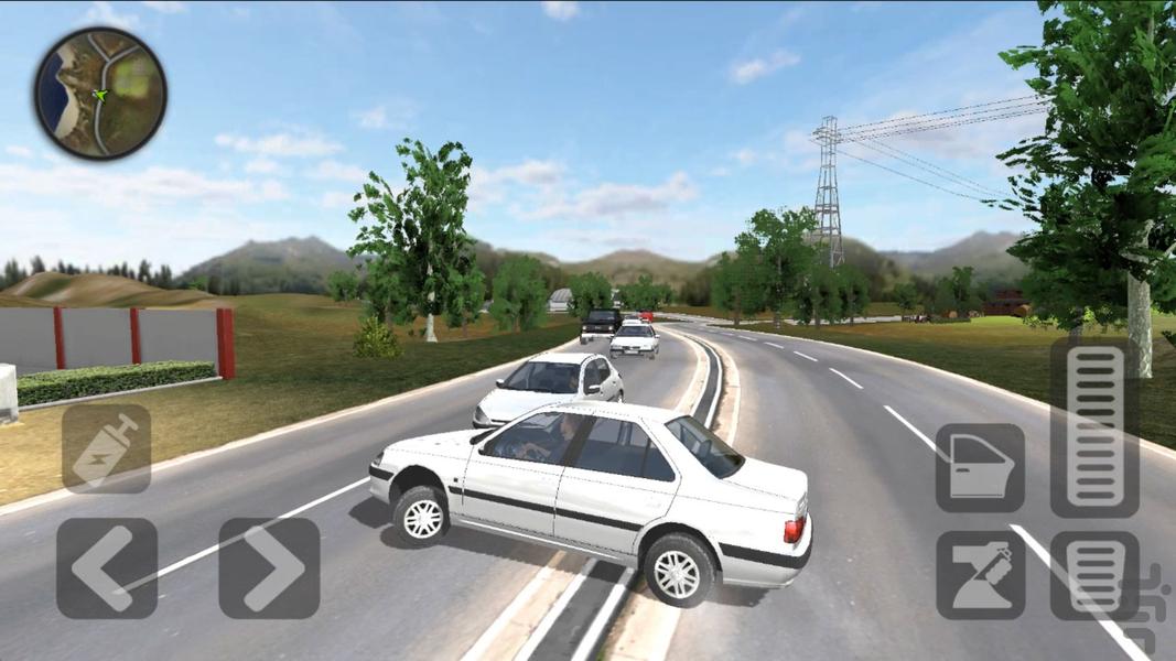 ماشین بازی ایرانی 3 : سرقت در شهر - Gameplay image of android game