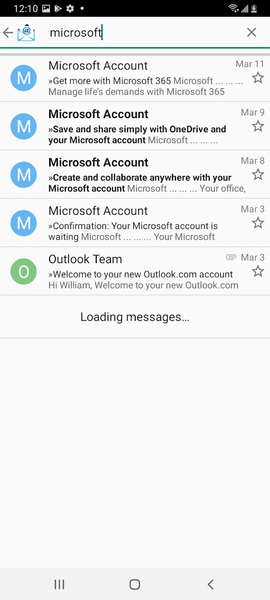 Mail App for Outlook & Hotmail - عکس برنامه موبایلی اندروید