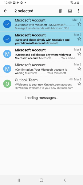 Mail App for Outlook & Hotmail - عکس برنامه موبایلی اندروید