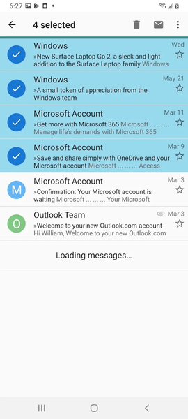 Email App for Hotmail - Image screenshot of android app