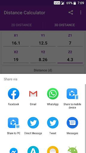 Distance Calculator - Image screenshot of android app