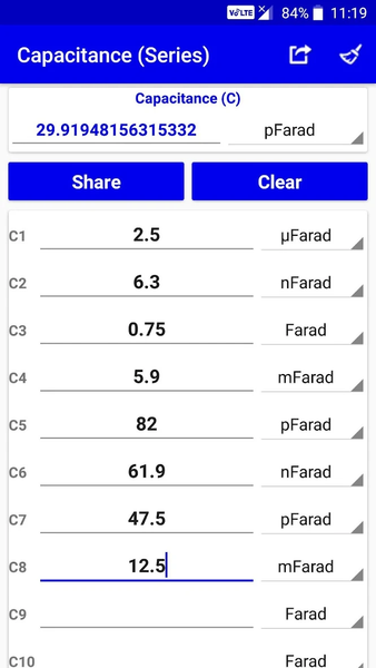 Electrical Series/Parallel - Image screenshot of android app