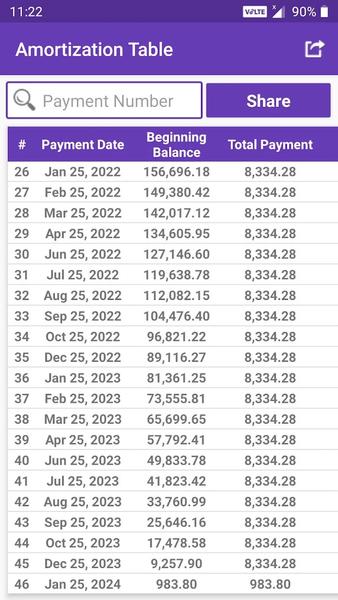 Loan Calculator - Image screenshot of android app