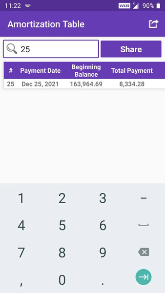 Loan Calculator - Image screenshot of android app