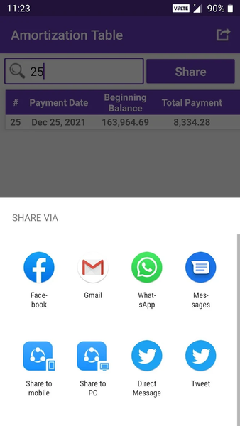 Loan Calculator - Image screenshot of android app