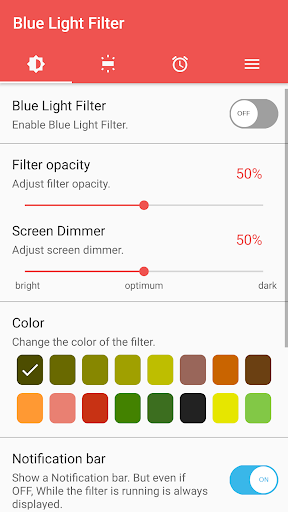 sFilter - Blue Light Filter - عکس برنامه موبایلی اندروید