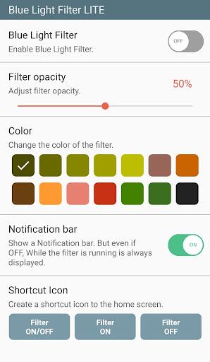 sFilter LITE - Free Blue Light Filter - عکس برنامه موبایلی اندروید