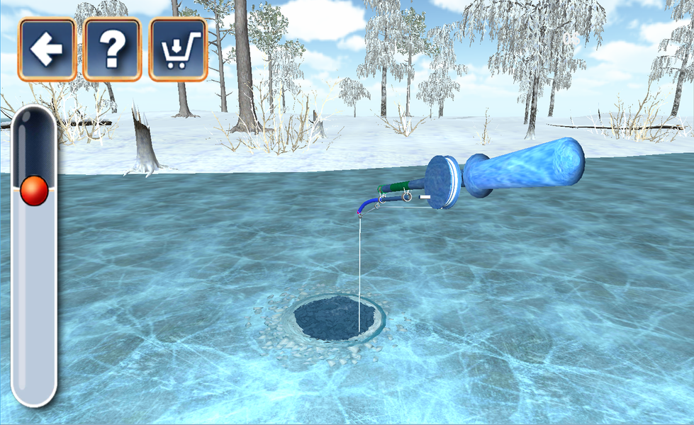 Fishing in the Winter. Lakes. - عکس بازی موبایلی اندروید