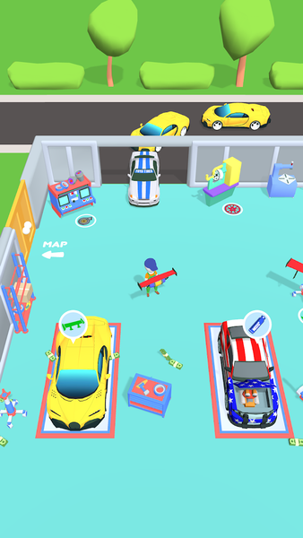 Idle Garage - Gameplay image of android game