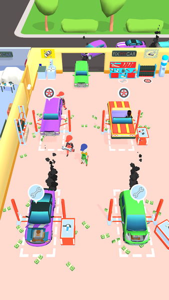 Idle Garage - Gameplay image of android game