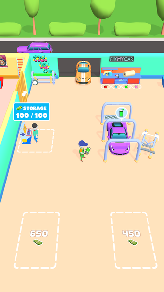 Idle Garage - Gameplay image of android game