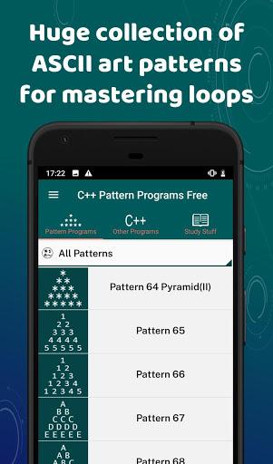 C++ Pattern Programs - Image screenshot of android app