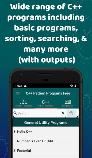 C++ Pattern Programs - Image screenshot of android app