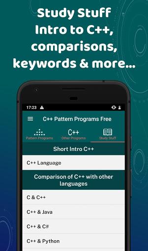 C++ Pattern Programs - Image screenshot of android app