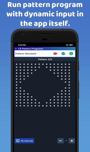 C# Pattern Programs - عکس برنامه موبایلی اندروید