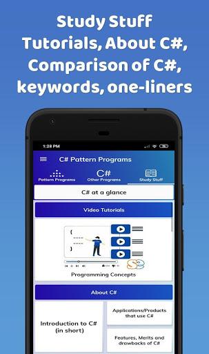 C# Pattern Programs - عکس برنامه موبایلی اندروید