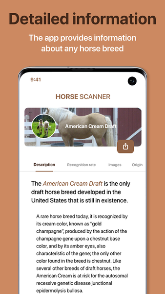 Horse Scanner - عکس برنامه موبایلی اندروید