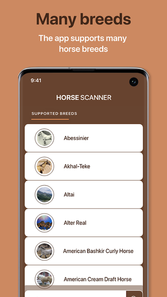 Horse Scanner - عکس برنامه موبایلی اندروید