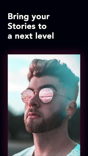 Movee: animate your photo with vhs glitch graphics - عکس برنامه موبایلی اندروید