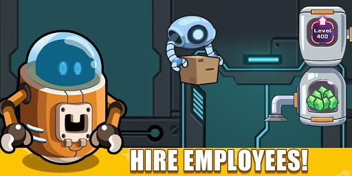 Idle Space Miner-miner tycoon - عکس بازی موبایلی اندروید