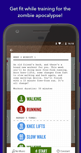 Zombies, Run! 5k Training 2 - عکس برنامه موبایلی اندروید