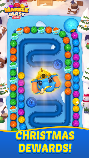 Marble Blast Saga - Gameplay image of android game