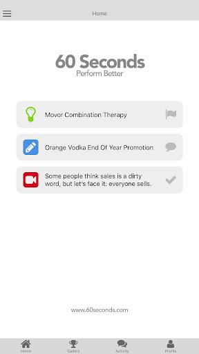 60 Seconds - عکس برنامه موبایلی اندروید