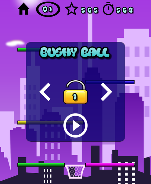 Bushy Ball - Gameplay image of android game