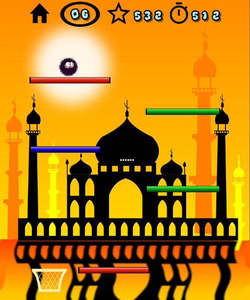 Bushy Ball - Gameplay image of android game