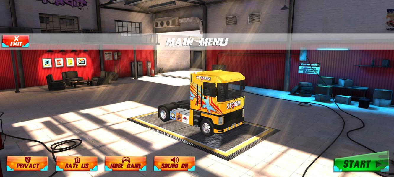 بازی ماشین تریلی I ماشین بازی جدید - عکس بازی موبایلی اندروید