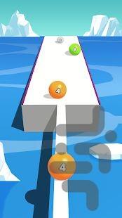 توپ دونده۲۰۴۸ : بازی تفننی جدید - عکس بازی موبایلی اندروید