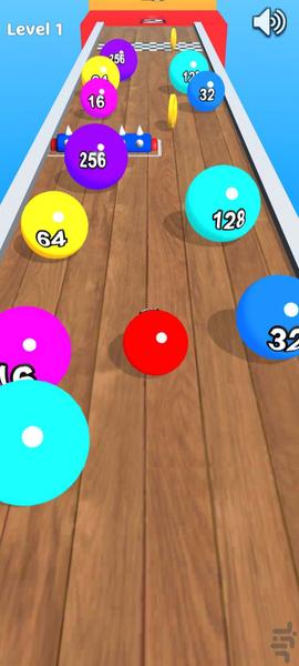 توپ دونده۲۰۴۸ : بازی تفننی جدید - عکس بازی موبایلی اندروید